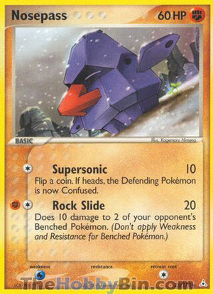 0025 Nosepass Rare Holon Phantoms