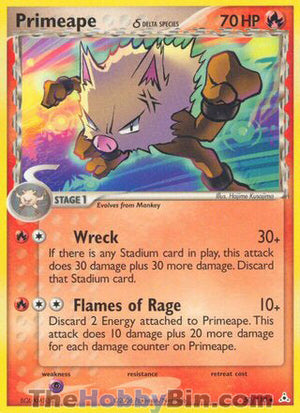 0050 Primeape Uncommon Holon Phantoms