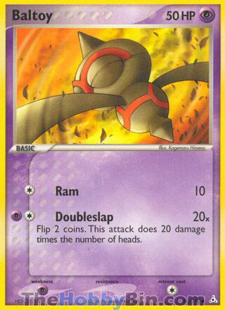 Baltoy #59/110 Common - EX Holon Phantoms Pokemon card