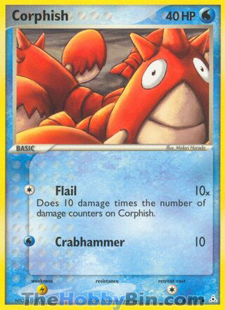 Corphish EX Holon Phantoms Common #63/110