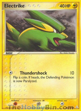 Electrike #64/110 Common - EX Holon Phantoms Pokemon card