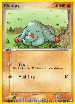 Phanpy #75/110 Common - EX Holon Phantoms Pokemon card