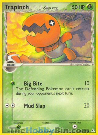Trapinch #84/110 Common - EX Holon Phantoms Pokemon card