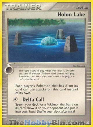 Holon Lake #87/110 Uncommon - EX Holon Phantoms Pokemon card