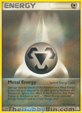 Metal Energy #95/110 Rare - EX Holon Phantoms Pokemon card