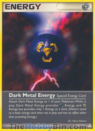 Dark Metal Energy #97/110 Uncommon - EX Holon Phantoms Pokemon card
