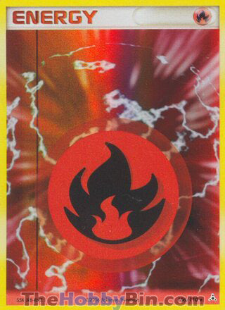 Fire Energy EX Holon Phantoms Holo Rare #106/110