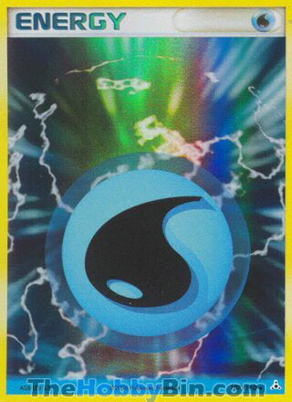 Water Energy #107/110 Holo Rare - EX Holon Phantoms Pokemon card