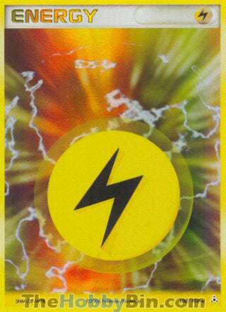 Lightning Energy #108/110 Holo Rare - EX Holon Phantoms Pokemon card