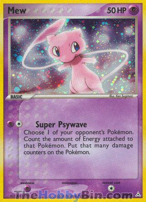0111 Mew Holo Rare Holon Phantoms