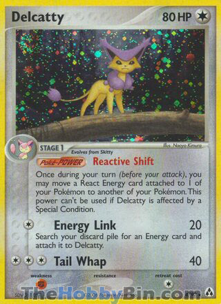 0004 Delcatty Holo Rare Legend Maker