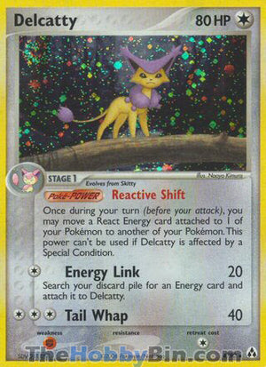 0004 Delcatty Holo Rare Legend Maker