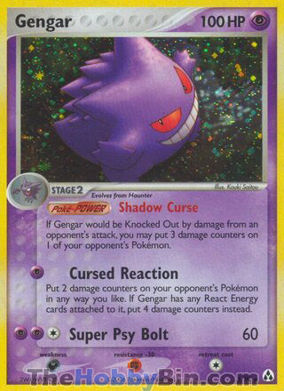 Gengar EX Legend Maker Holo Rare #5/92