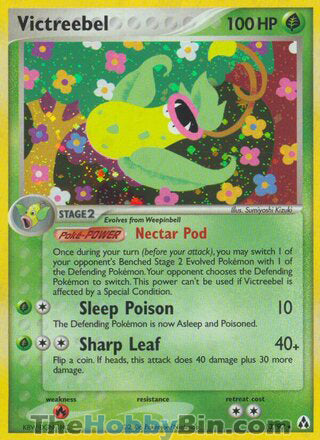 0013 Victreebel Holo Rare Legend Maker