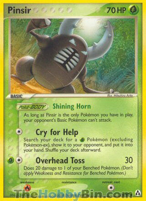 0024 Pinsir Rare Legend Maker
