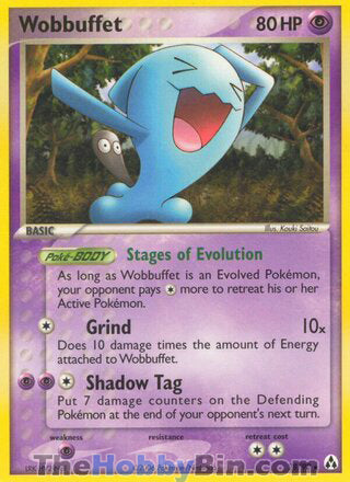 Wobbuffet EX Legend Maker Rare #28/92