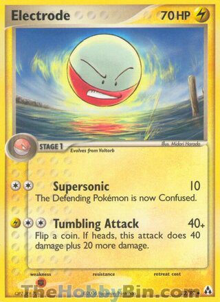 Electrode #32/92 Uncommon - EX Legend Maker Pokemon card