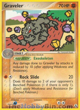 Graveler #34/92 Uncommon - EX Legend Maker Pokemon card