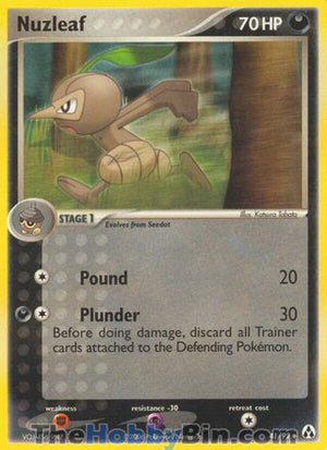 0041 Nuzleaf Uncommon Legend Maker