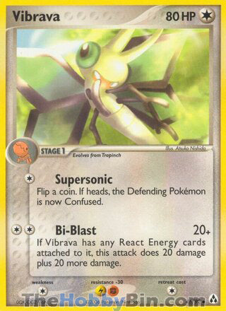 Vibrava #46/92 Uncommon - EX Legend Maker Pokemon card