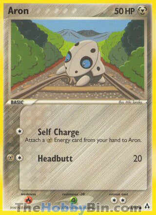 Aron #48/92 Common - EX Legend Maker Pokemon card