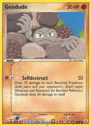 Geodude #53/92 Common - EX Legend Maker Pokemon card