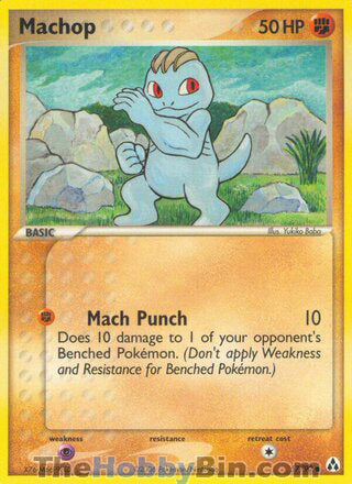 Machop #57/92 Common - EX Legend Maker Pokemon card