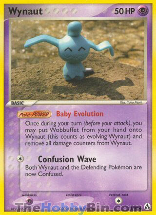 Wynaut #71/92 Common - EX Legend Maker Pokemon card