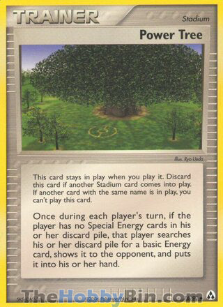 Power Tree #76/92 Uncommon - EX Legend Maker Pokemon card
