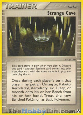 Strange Cave #77/92 Uncommon - EX Legend Maker Pokemon card
