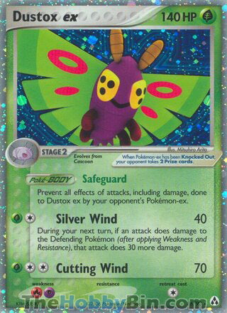 Dustox ex #86/92 Ultra Rare - EX Legend Maker Pokemon card