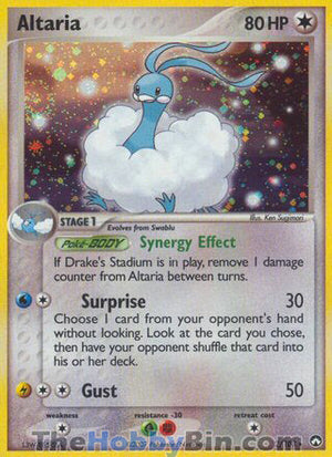 0002 Altaria Holo Rare Power Keepers