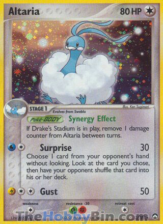 Altaria #2/108 Holo Rare - EX Power Keepers Pokemon card