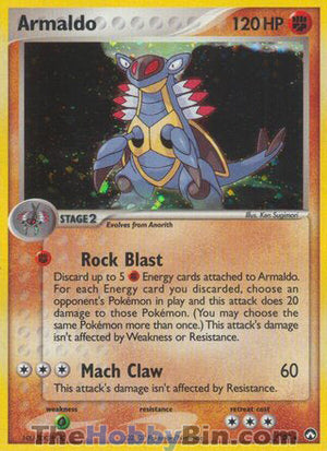 0003 Armaldo Holo Rare Power Keepers