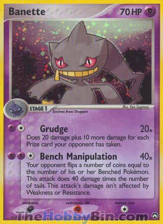 Banette #4/108 Holo Rare - EX Power Keepers Pokemon card