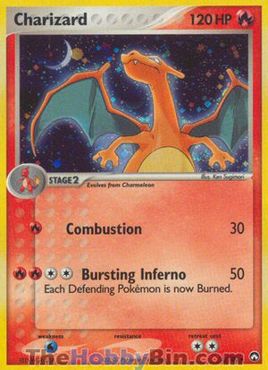 0006 Charizard Holo Rare Power Keepers