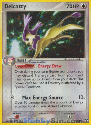 Delcatty EX Power Keepers Holo Rare #8/108