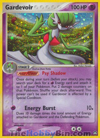 Gardevoir #9/108 Holo Rare - EX Power Keepers Pokemon card