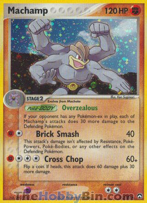 0011 Machamp Holo Rare Power Keepers