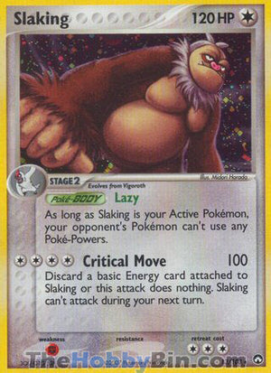 0013 Slaking Holo Rare Power Keepers
