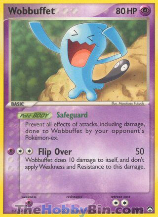 Wobbuffet EX Power Keepers Rare #24/108