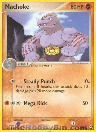 Machoke #33/108 Uncommon - EX Power Keepers Pokemon card