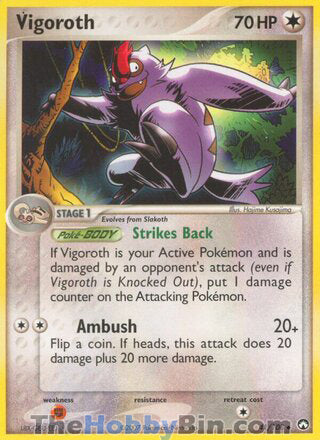 Vigoroth #41/108 Uncommon - EX Power Keepers Pokemon card