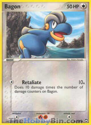Bagon #43/108 Common - EX Power Keepers Pokemon card