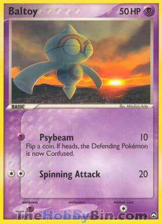 Baltoy #44/108 Common - EX Power Keepers Pokemon card