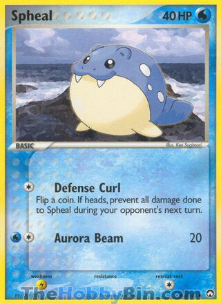 Spheal EX Power Keepers Common #65/108