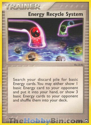 0073 Energy Recycle System Uncommon Power Keepers