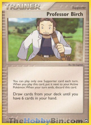 Professor Birch EX Power Keepers Uncommon #80/108