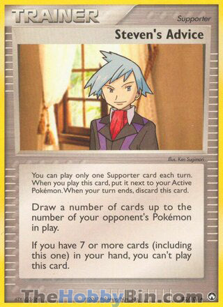 Steven's Advice EX Power Keepers Uncommon #83/108