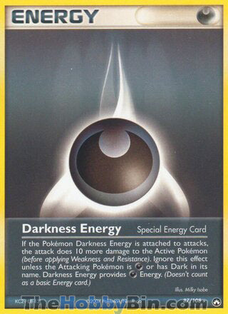 Darkness Energy EX Power Keepers Rare #87/108